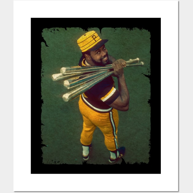 Bill Madlock in Pittsburgh Pirates Wall Art by PESTA PORA